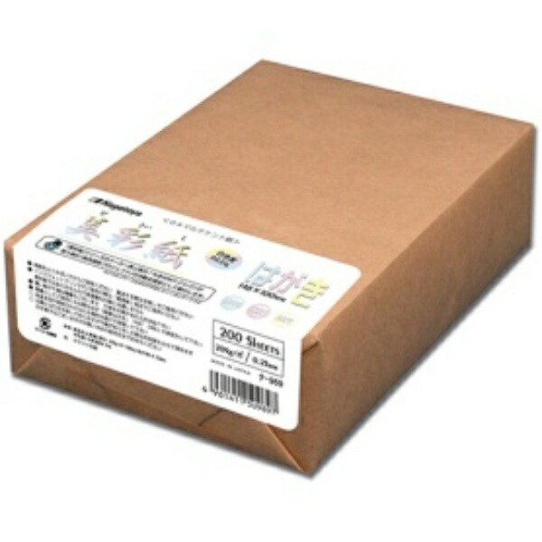 Nagatoya Shoten Bishai Paper ISO Whiteness 99.5% Postcard <209g> 200 Sheets NA-969