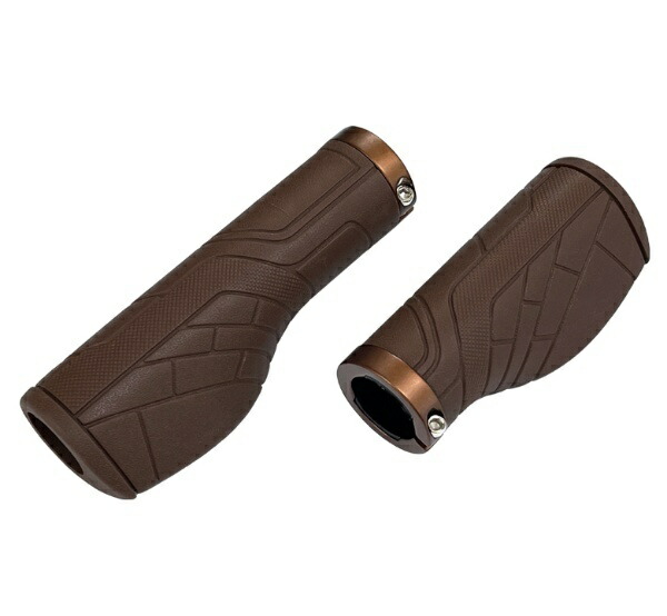 NOGUCHI Grip [NGS-005] Long 128mm × Half 95mm Left/Right Set Dark Brown