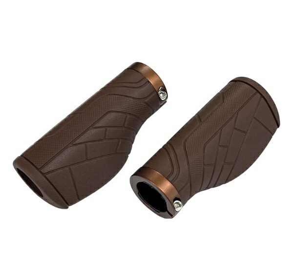 NOGUCHI Grip [NGS-005] Half 95mm × Half 95mm Left/Right Set Dark Brown Small