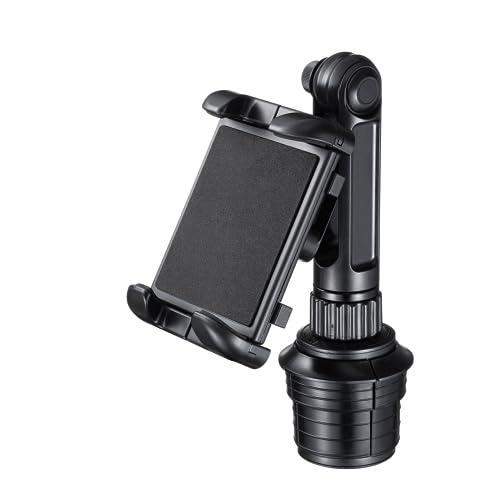 Sanwa Supply Car Tablet Holder (Cup Holder Mount) CAR-HLD14BK