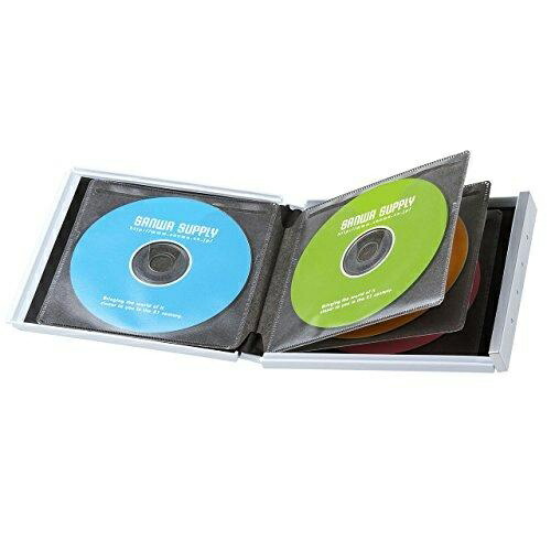 Sanwa Supply Portable Hard Case for Blu-ray Discs (Holds 8 Discs, White) FCD-JKBD8W