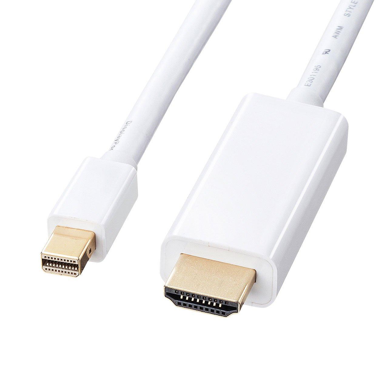 Sanwa Supply Mini DisplayPort to HDMI Conversion Cable 2m KC-MDPHDA20
