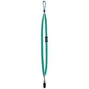 Open Industry Loop Clip Strap Neck Strap Cord String Clip Name Tag 10 Pieces Green NB-29-GN
