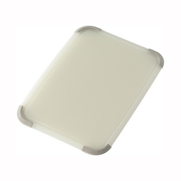 Squirrel Cutting Board Antibacterial with Non-Slip Surface White W35×D24.8×H12.5cm Liberista