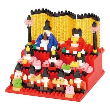 Kawada Nano Blocks Hina Doll Set NBH_208