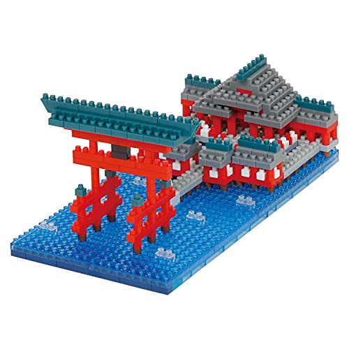 nanoblock Itsukushima Shrine Great Torii Gate NBH_222