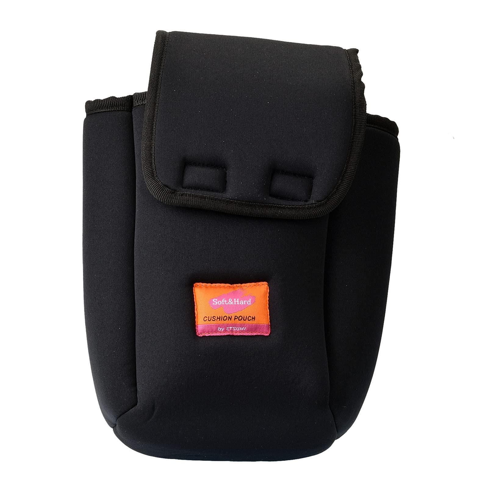 [Etsumi] Camera Pouch Etsumi Camera Case Extra Thick Cushion Pouch 10mm Urethane Black