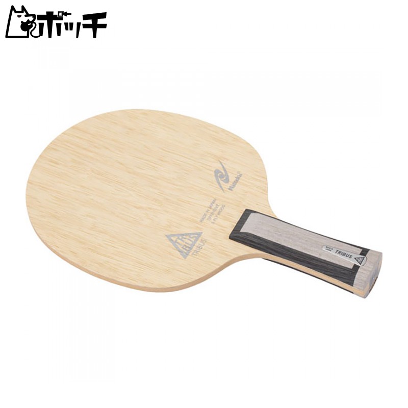 Nittaku Table Tennis Racket Tribus Shakehand Attack 5-Ply Flare Grey NE6191