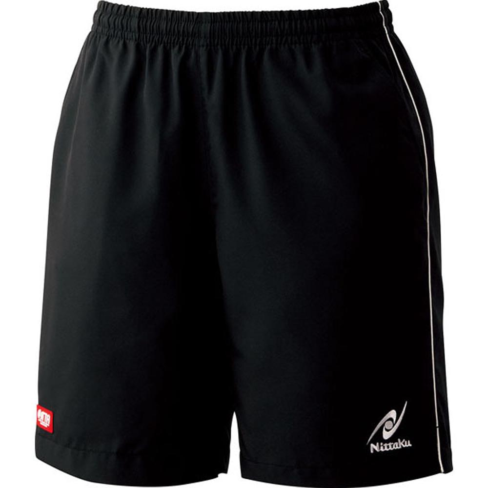[Nittaku] Table Tennis Game Pants Quarter Air Shorts J.T.T.A. (Japan Table Tennis Association) Official NW2520 Black SS