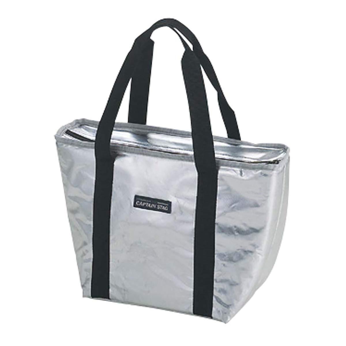 Captain Stag Delis Silver Tote-Style Soft Cooler Bag 10L M-1857