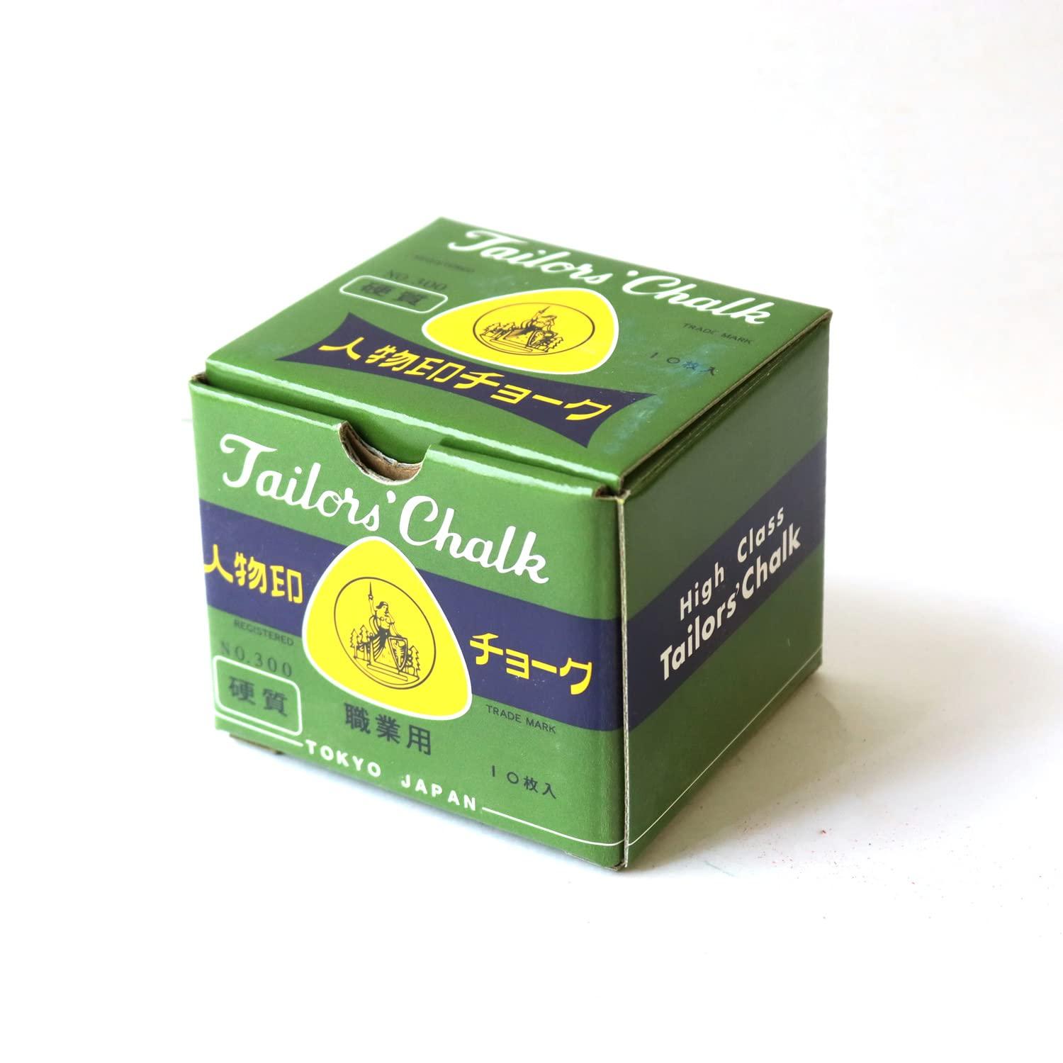 Shimada Shoji Personalized Chalk No. 300 (Hard) Yellow 10-Pack JBC300-Y