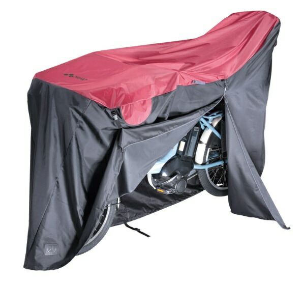 Kawasumi Manufacturing Cycle Cover KW-449AS/RD-BK LL Size