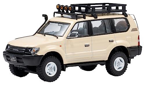 GainCorp Products 1/64 Toyota Land Cruiser Prado 90 LHD Retrofit Beige Ready-to-Display Model