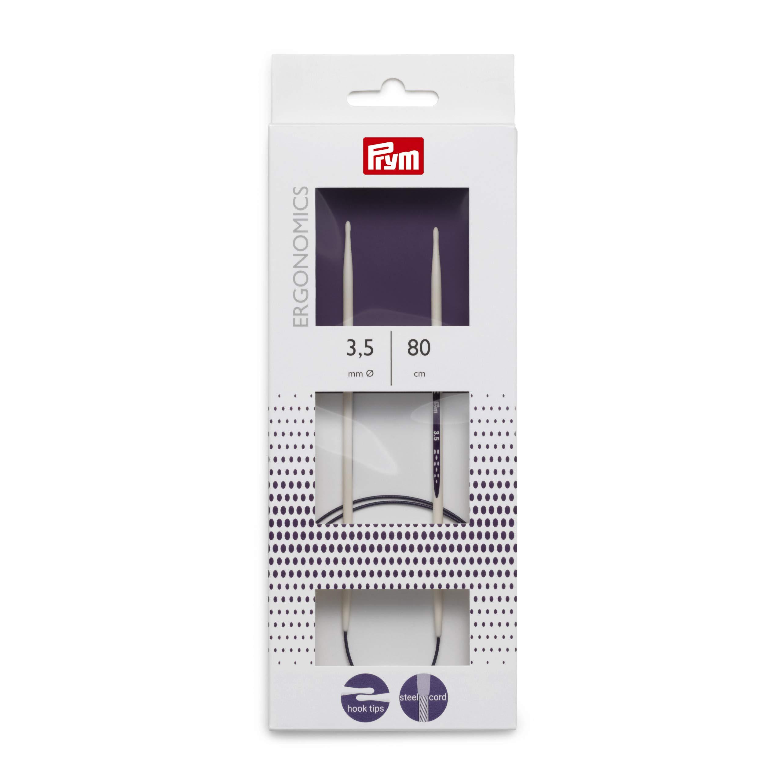 Prym Ergonomic Circular Needles 80cm 3.5mm PRM215803