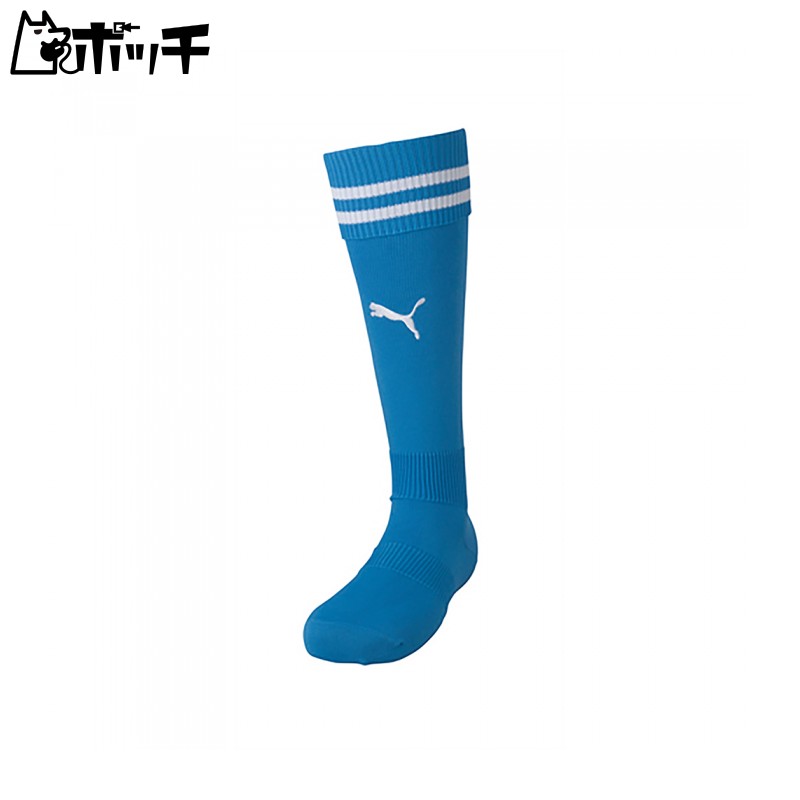 [PUMA] Soccer Wear Lineiri Stockings 729881 [Unisex] Sax/White (13) Japan Size 27 (-)