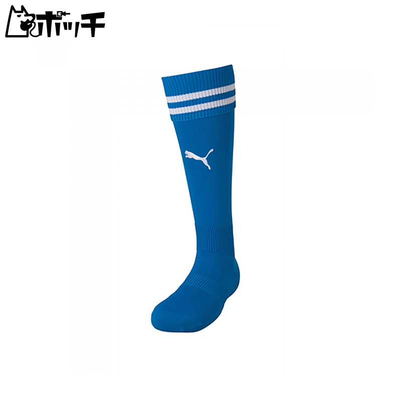 [PUMA] Soccer Wear Lineiri Stockings 729881 [Unisex] Electric Blue Lemonade/White (02) Japan Size 27 (-)