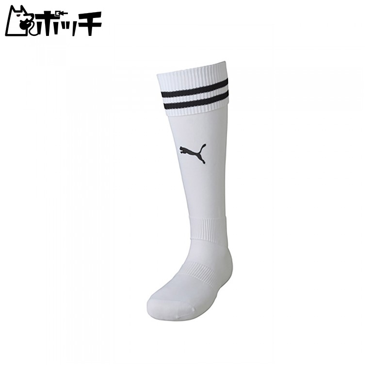 [PUMA] Soccer Wear Lineiri Stockings 729881 [Unisex] PUMA White/PUMA Black (04) Japan Size 27 (-)