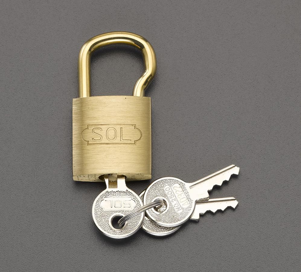 ESCO 20mm Cylinder Lock (18mm Throat Length/Single Key) EA983TC-72