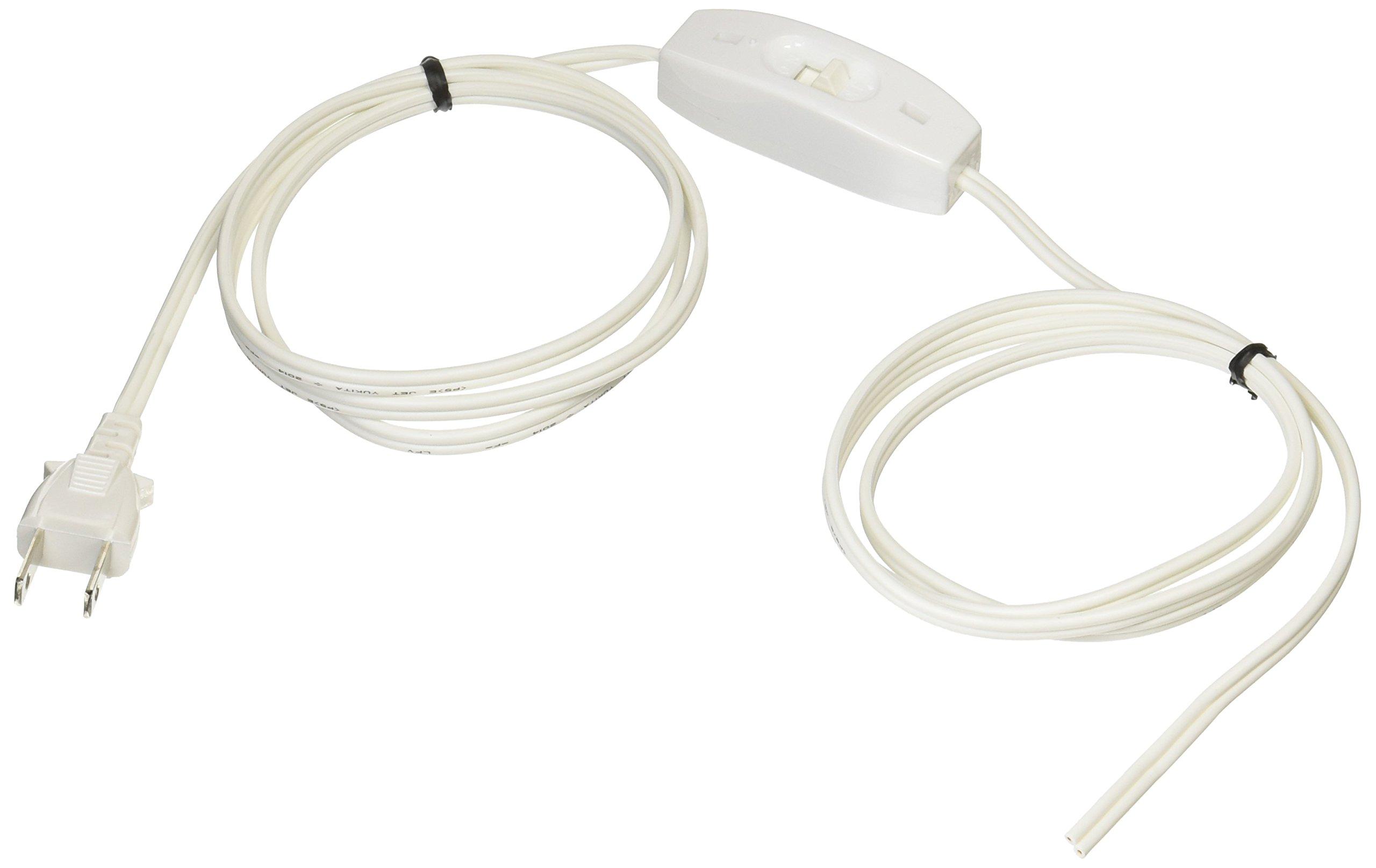 Esco AC125V/7A Intermediate Switch (2m Cord Included/White) EA940CB-8