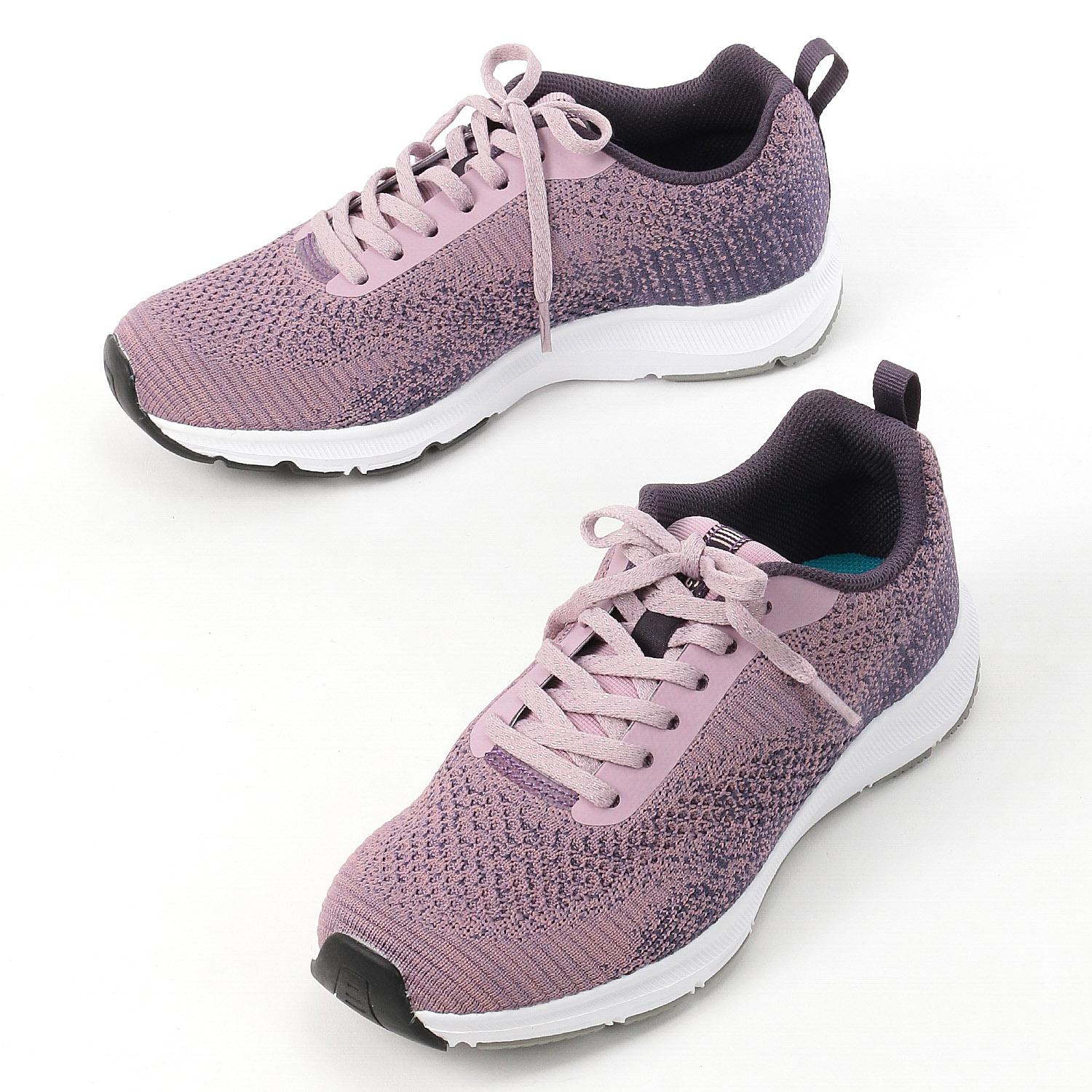 [Moonstar] Synergy Cushion Lightweight Soft Cushioning Shock Absorption Breathable Wide Width Women's SNGY L21 Lilac 22.5 cm 3E