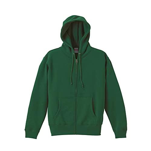 [United Athle] 10.0 oz T/C Sweatshirt Full Zip Hoodie (Brushed Inside) 562001 497 Ivy Green XXL