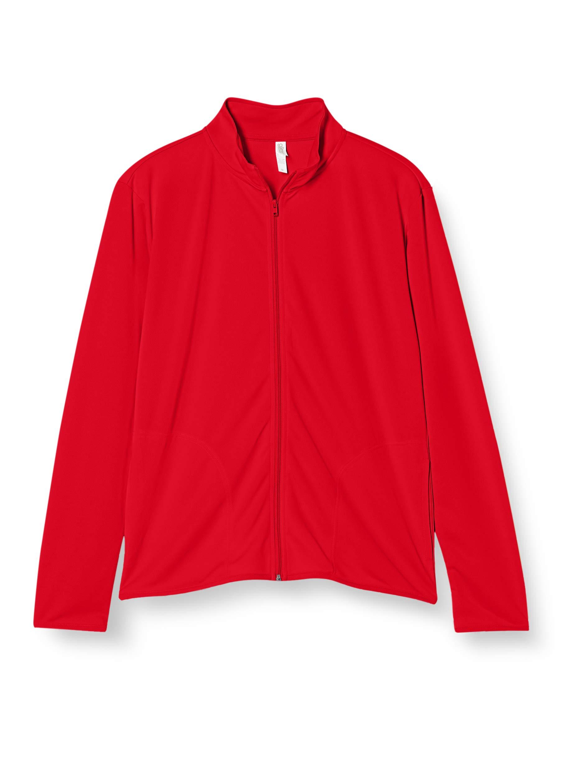 [Glimmer] 4.4 oz Dry UV Zip Jacket 00358-AMJ [Men's] 00358-AMJ Red Japan L (Equivalent to Japanese size L)