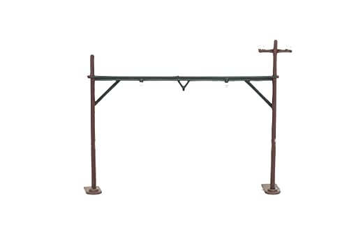 Scenery Collection Scenery Accessories 020-3 Overhead Wire Pole A3 for Double Track Diorama Supplies