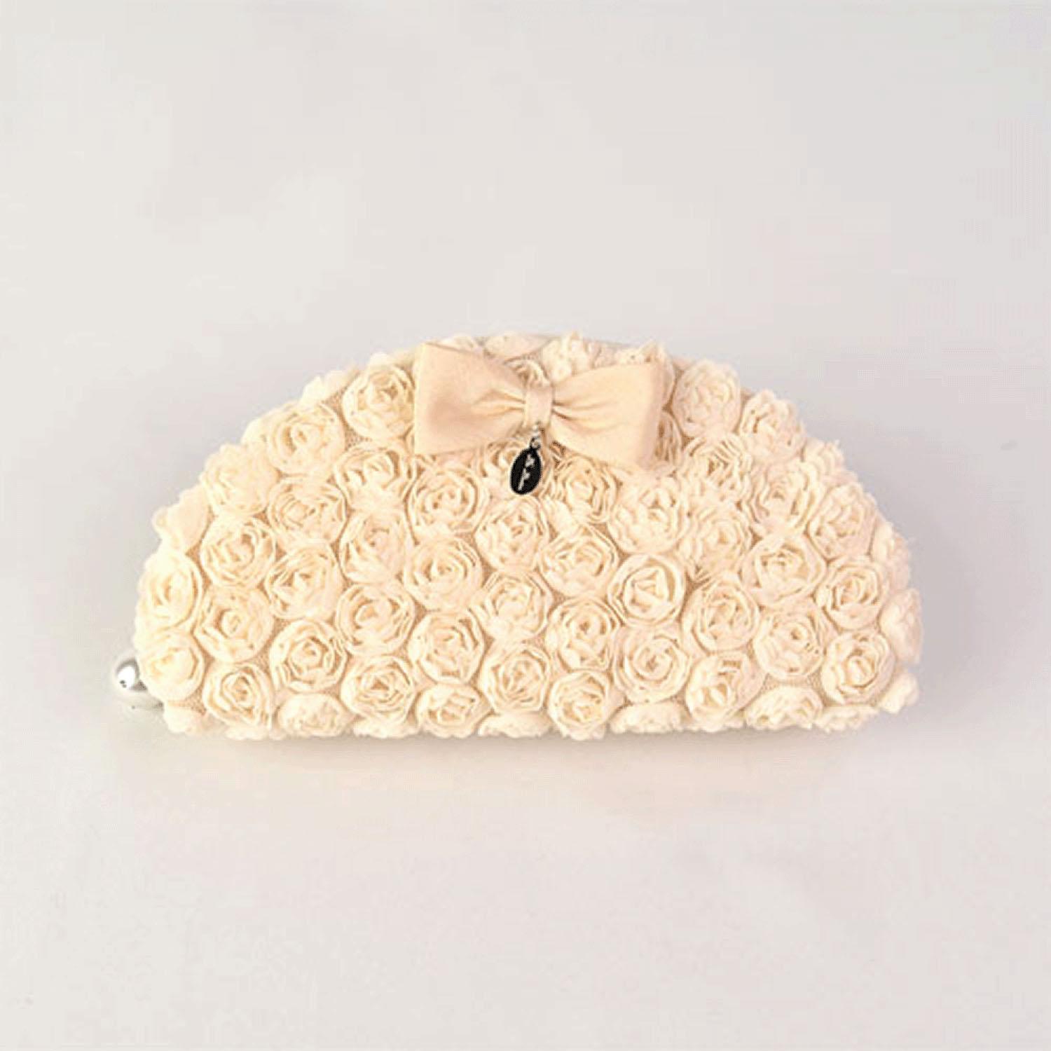 [Lalys] Mini Rose Glass Case Off-White