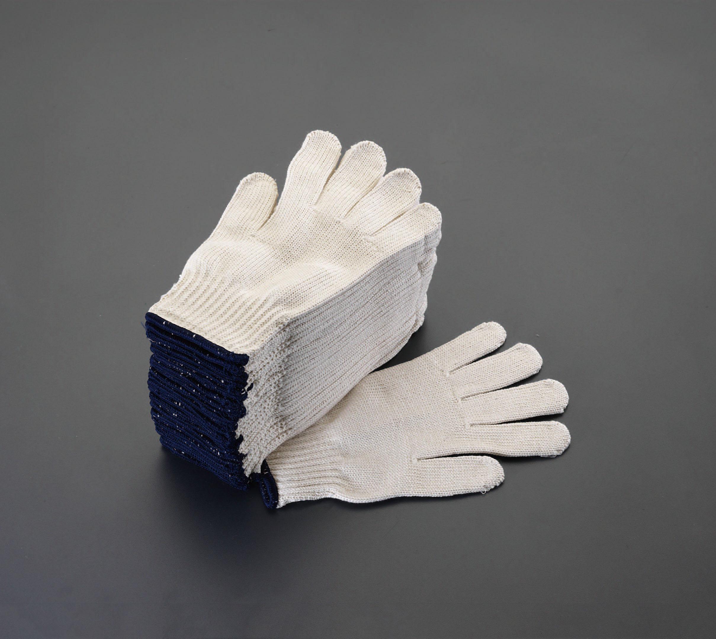 ESCO Work Gloves (Pure Cotton, Heavyweight, Long/12 Pairs) EA354A-54