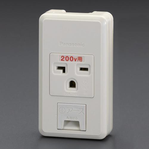 250V/20A Square Outlet (Single-Socket, Grounded)