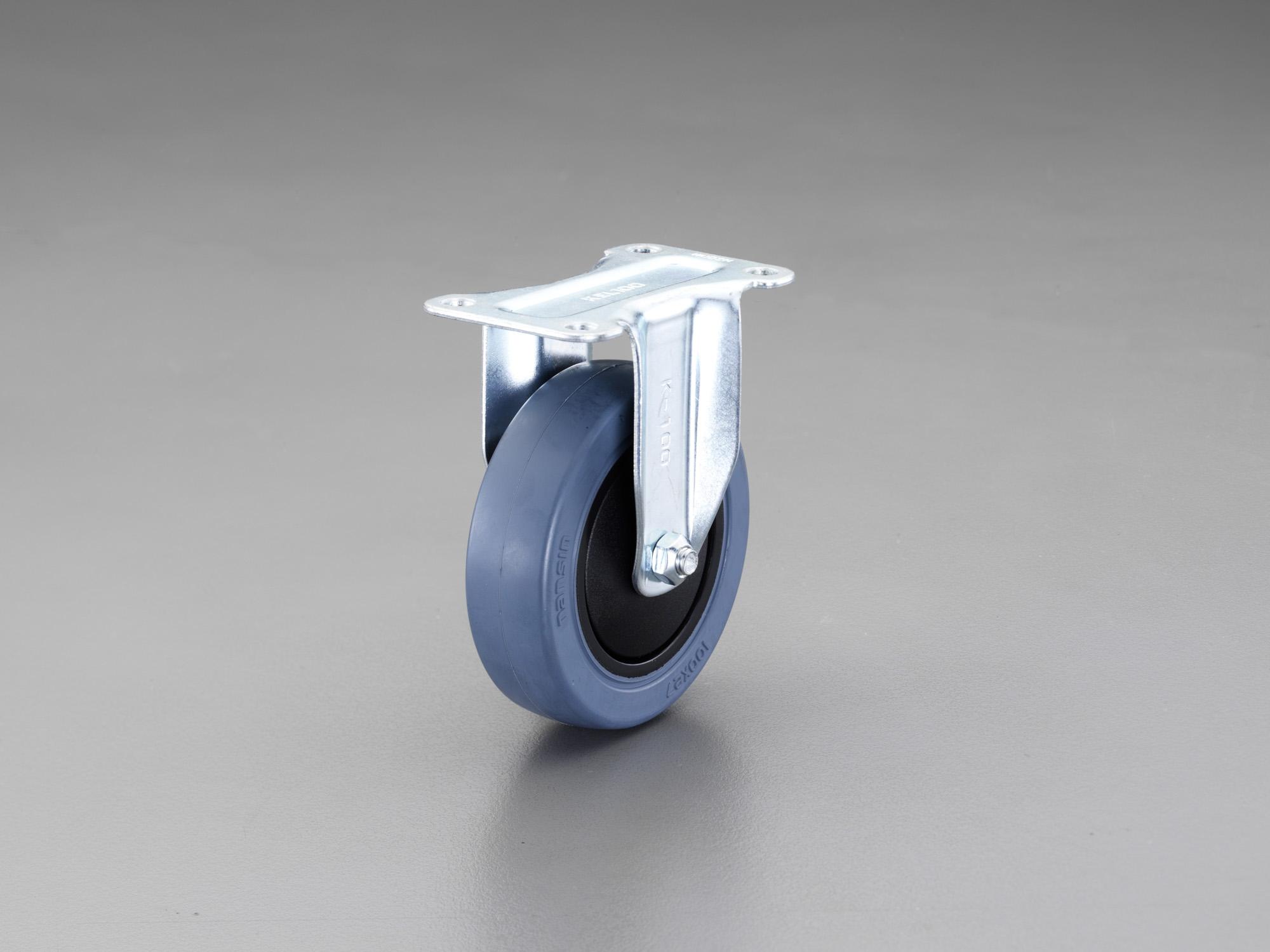 100mm Casters (Fixed Bracket, Low-Noise Type)
