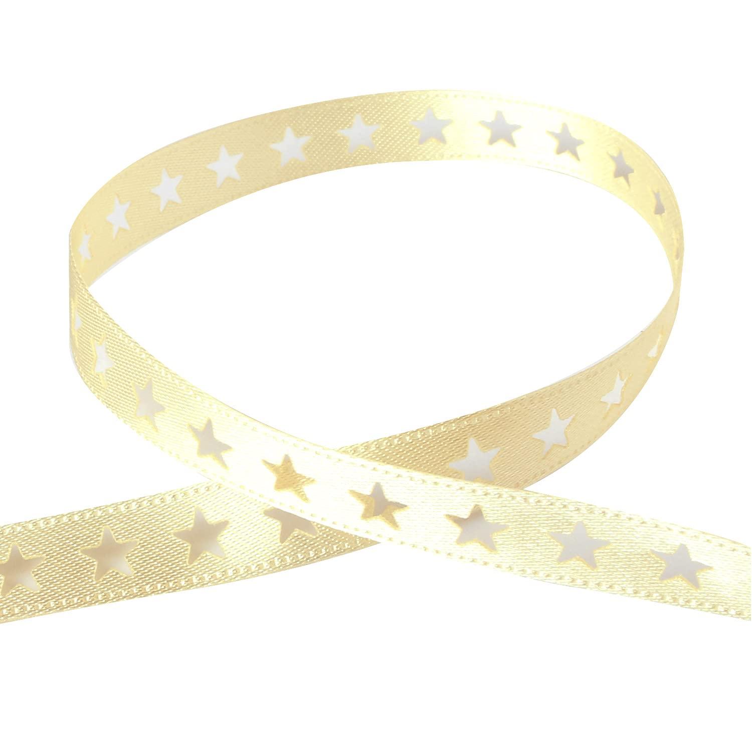 Konishi Ribbon Cutting Ribbon Star 9mm Width × 15m Roll Red KR3575-9-37