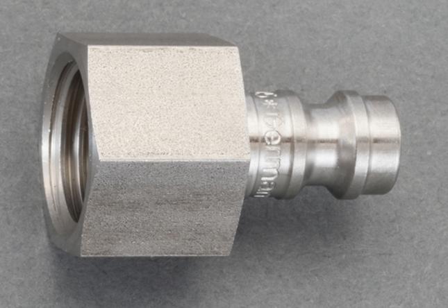 M14x1.5 Female Thread Coupling (Stainless Steel)