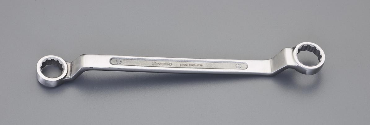 ESCO 17x19mm Double-Ended Open-End Wrench (Stainless Steel) EA616BS-27