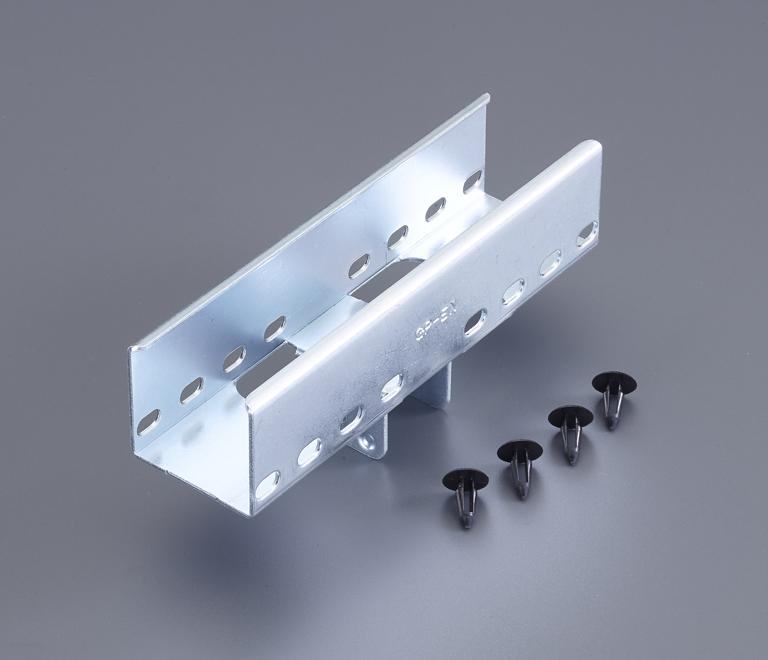 [Pipe Rack Use] Plastic Support (for 25mm Rollers)  158×44×62.5mm