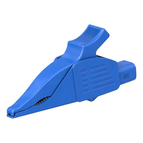 Alligator Clip (Large Opening / Blue)