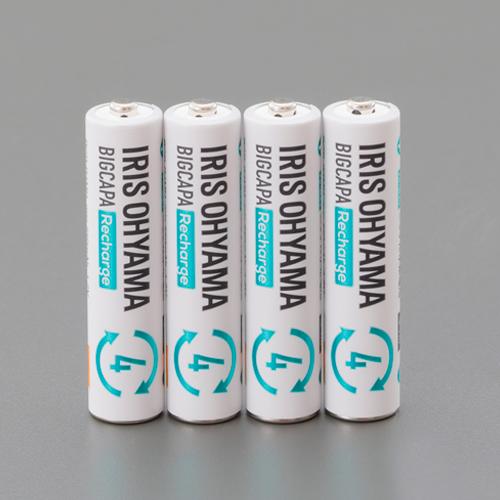 [4 AA batteries] Nickel-Metal Hydride Batteries (Rechargeable High-Capacity)