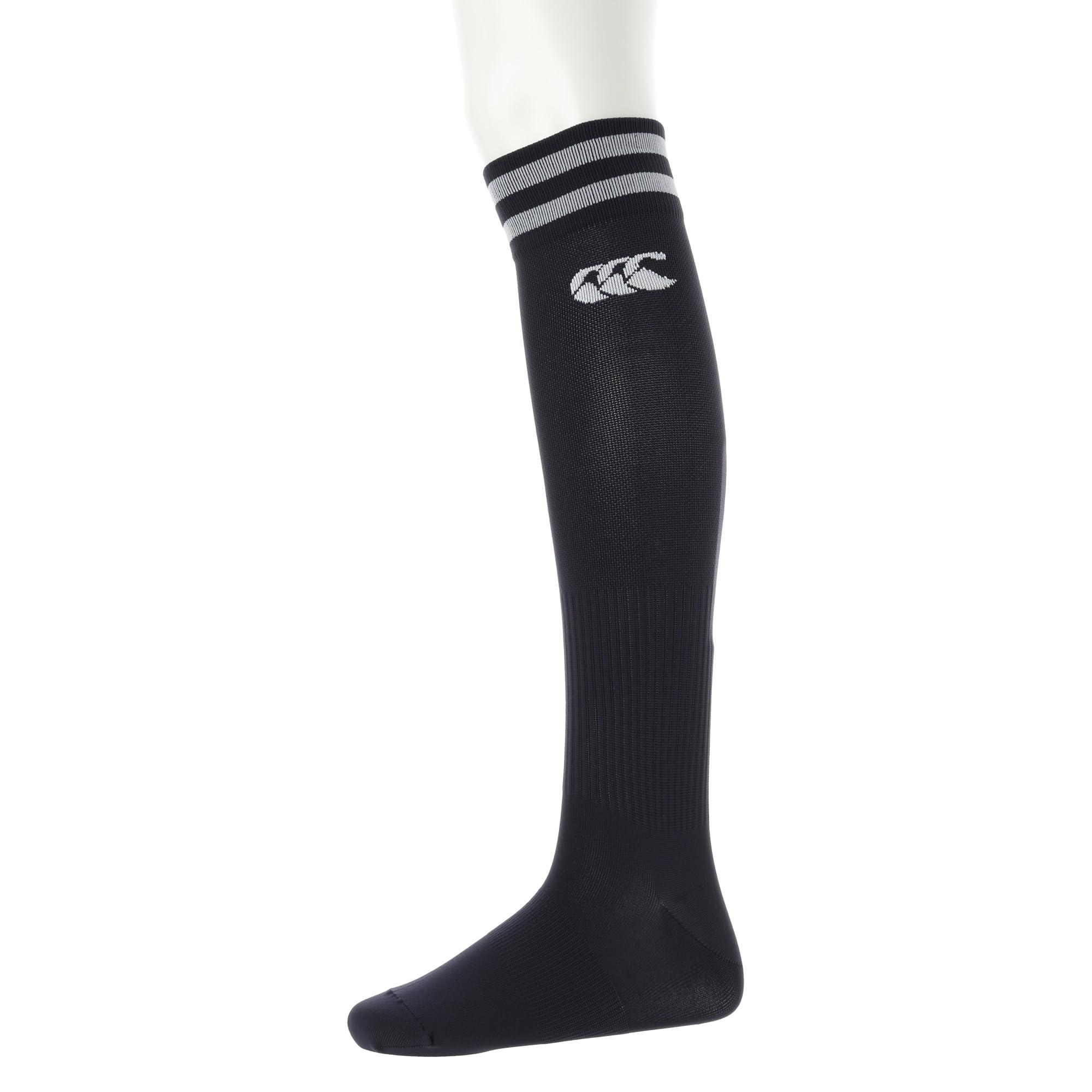 [Canterbury] 2LINE STOCKINGS Rugby Socks 29_Navy 27cm-29cm