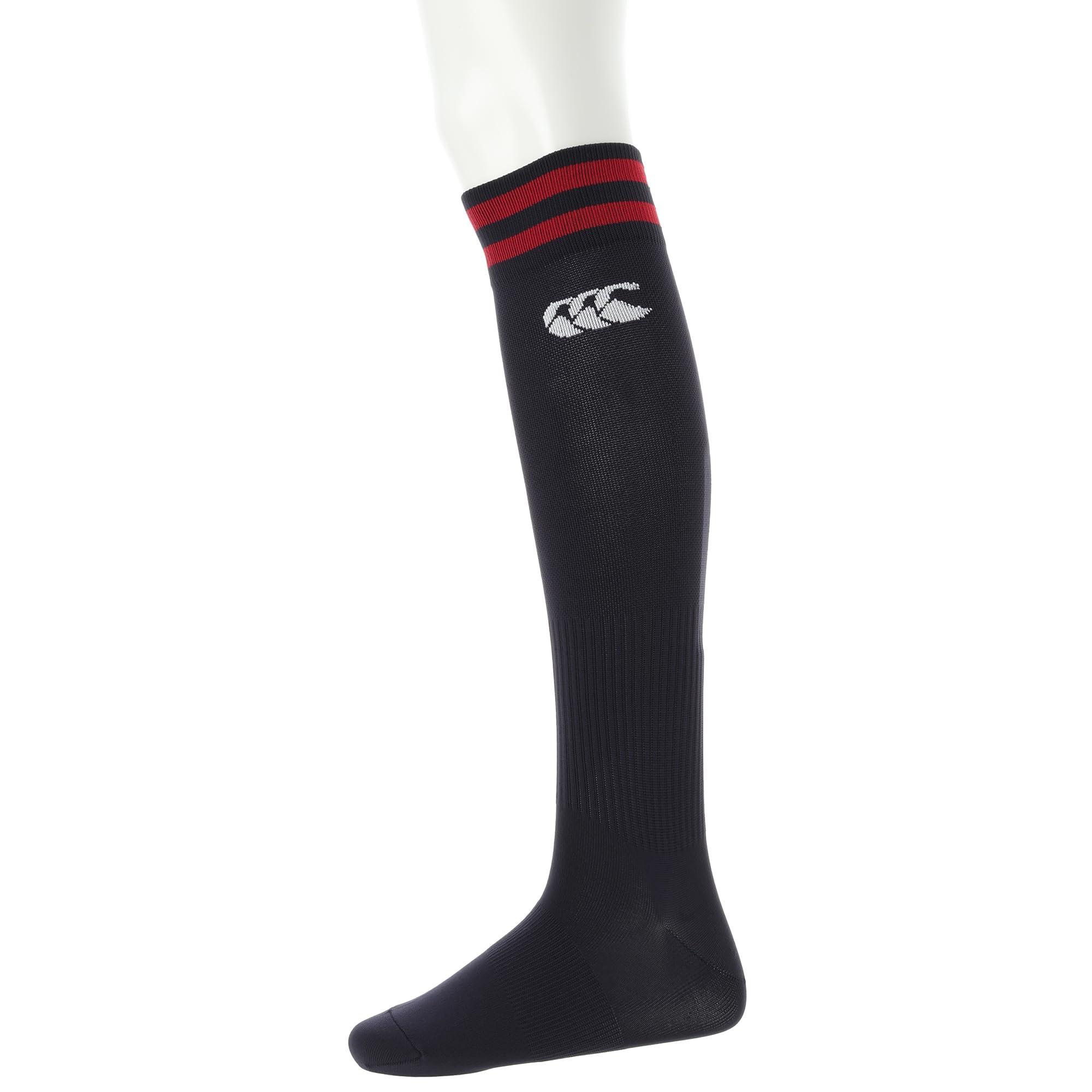 [Canterbury] 2LINE STOCKINGS Rugby Socks NR_Navy 27cm-29cm