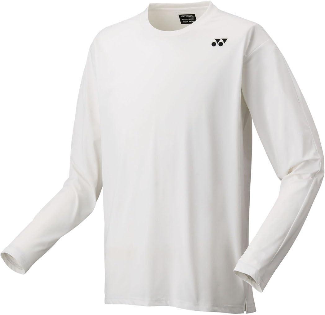 [Yonex] Long-Sleeve Shirt Uni Long Sleeve T-Shirt Cool White (570) O