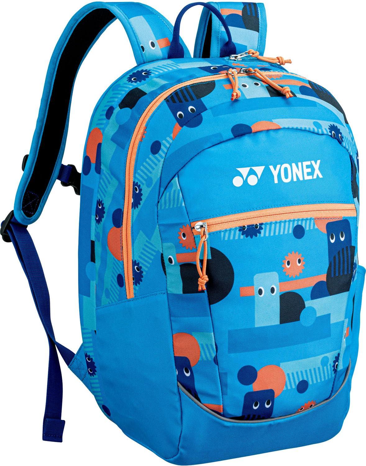 [Yonex] Tennis Backpack for Kids Junior Backpack Holds One Racket Capacity 18L Chest Strap Ocean Blue