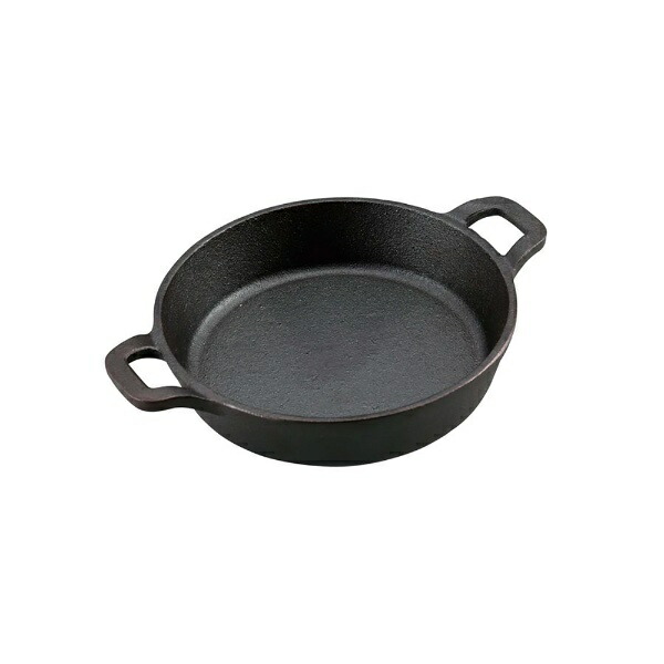 CAPTAIN STAG Kitchenware Double-Handled Skillet Frying Pan 18cm UG-3032