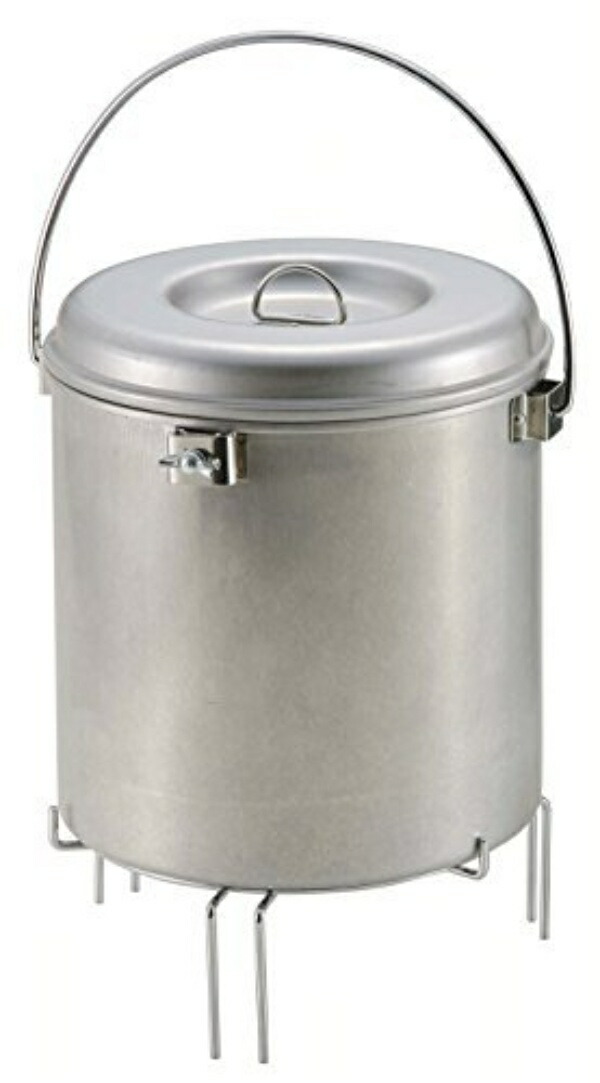 CAPTAIN STAG Barbecue Fire Extinguishing Pot Made in Japan L Size Alster UG-3251