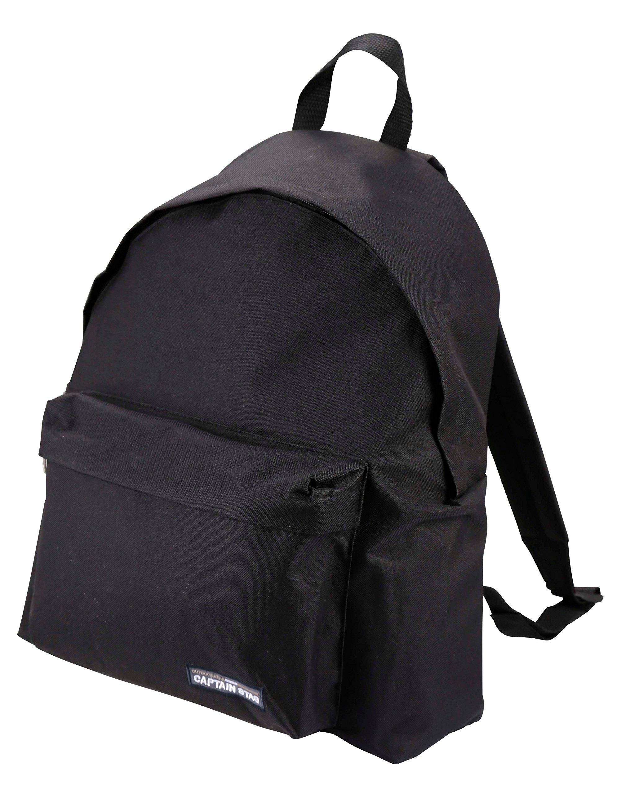 CAPTAIN STAG Daypack Rucksack Approx. 15L Capacity Black UP-2570