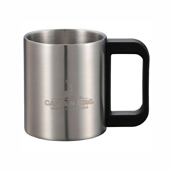 CAPTAIN STAG Outdoor Cup Mug Tumbler 250ml Double Stainless Steel Vacuum Insulated NEW Freedom UH-2011