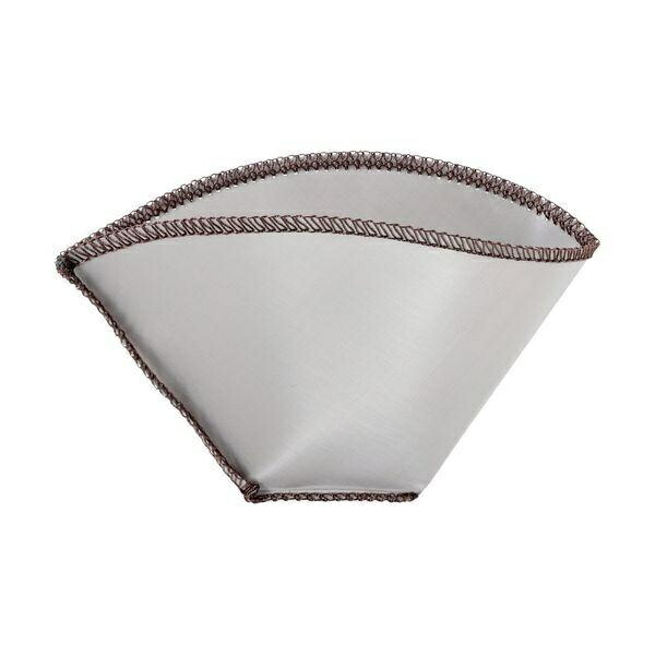 CAPTAIN STAG Coffee Filter Dripper Stainless Steel Mesh Filter 2-4 Cups Foldable UW-3533 Silver Product Size: (Approx.) Width 15 × Height 9.5 mm (When Stored)