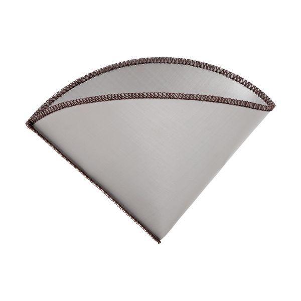 Captain Stag Coffee Filter Dripper Stainless Steel Mesh Filter Conical 2-4 Cups Foldable UW-3535 Silver Product Size: (Approx.) Width 15 × Height 11 mm (When Stored)
