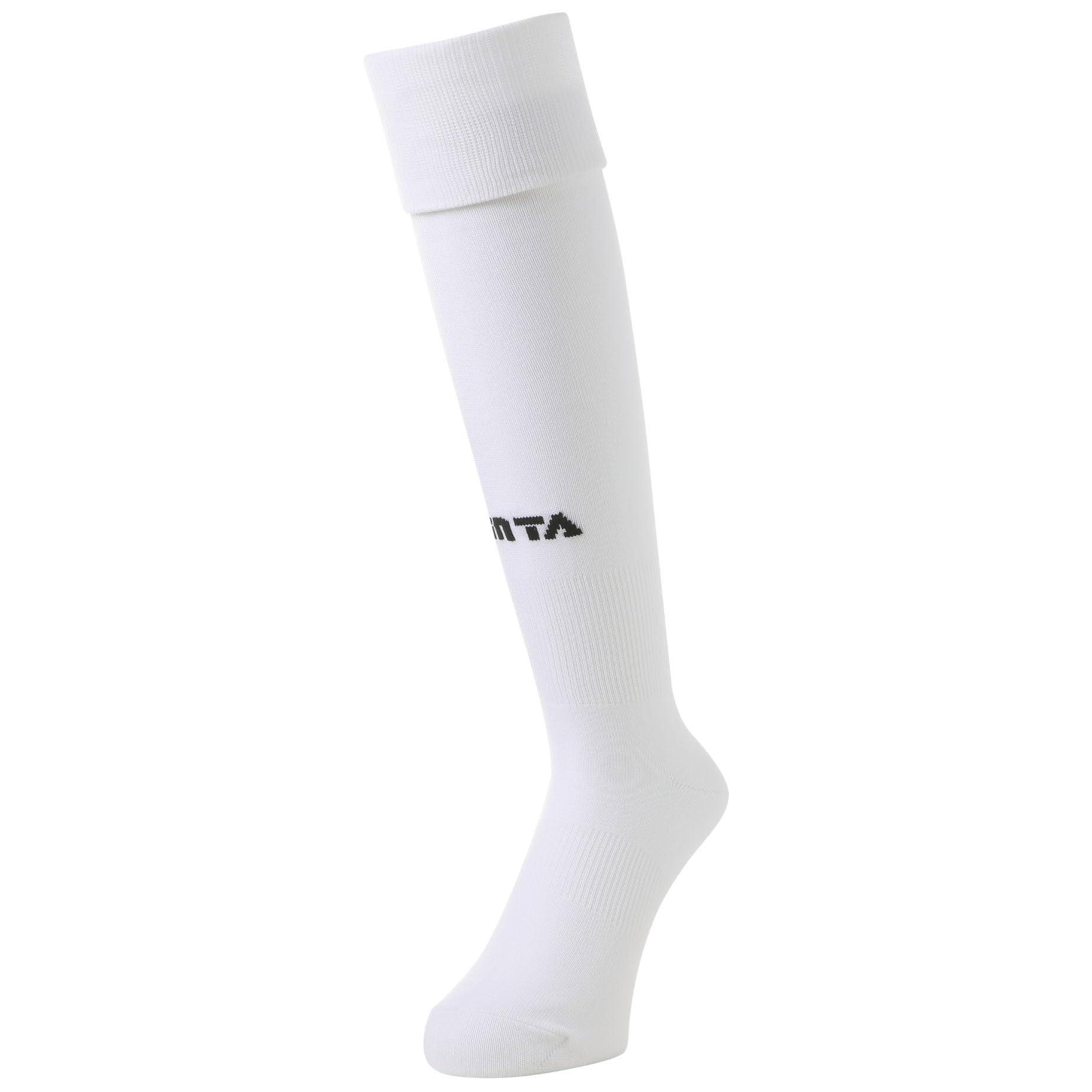 [FINTA] FINTA Soccer Futsal Made in Japan One-Point Logo Socks Stockings FT5155 (0100) White 19-21