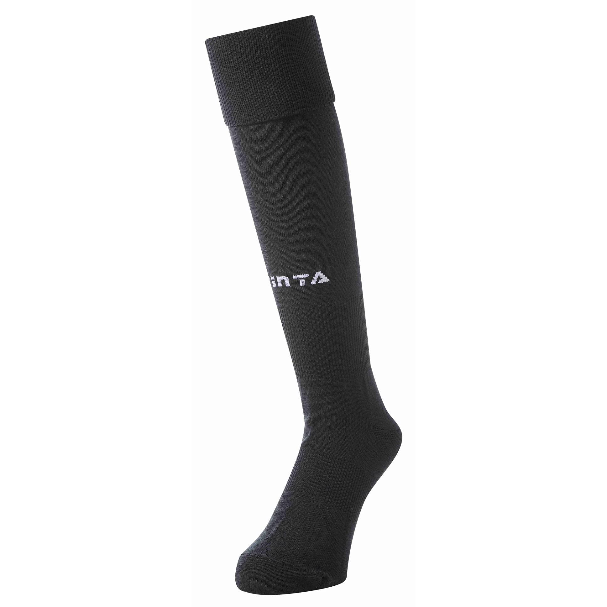 [FINTA] FINTA Soccer Futsal Made in Japan One-Point Logo Socks Stockings FT5155 (0500) Black 19-21