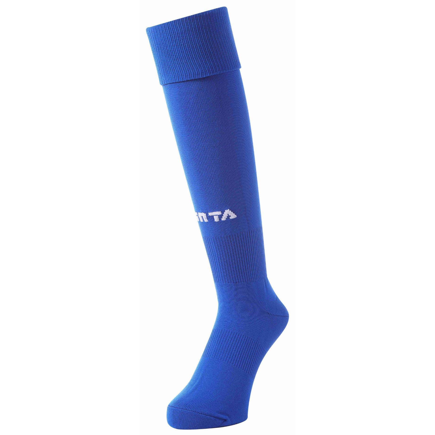 [FINTA] FINTA Soccer Futsal Made in Japan One-Point Logo Socks Stockings FT5155 (2100) Blue 19-21